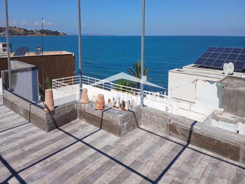 Appartement meublé S+1 vue sur mer à La Marsa 